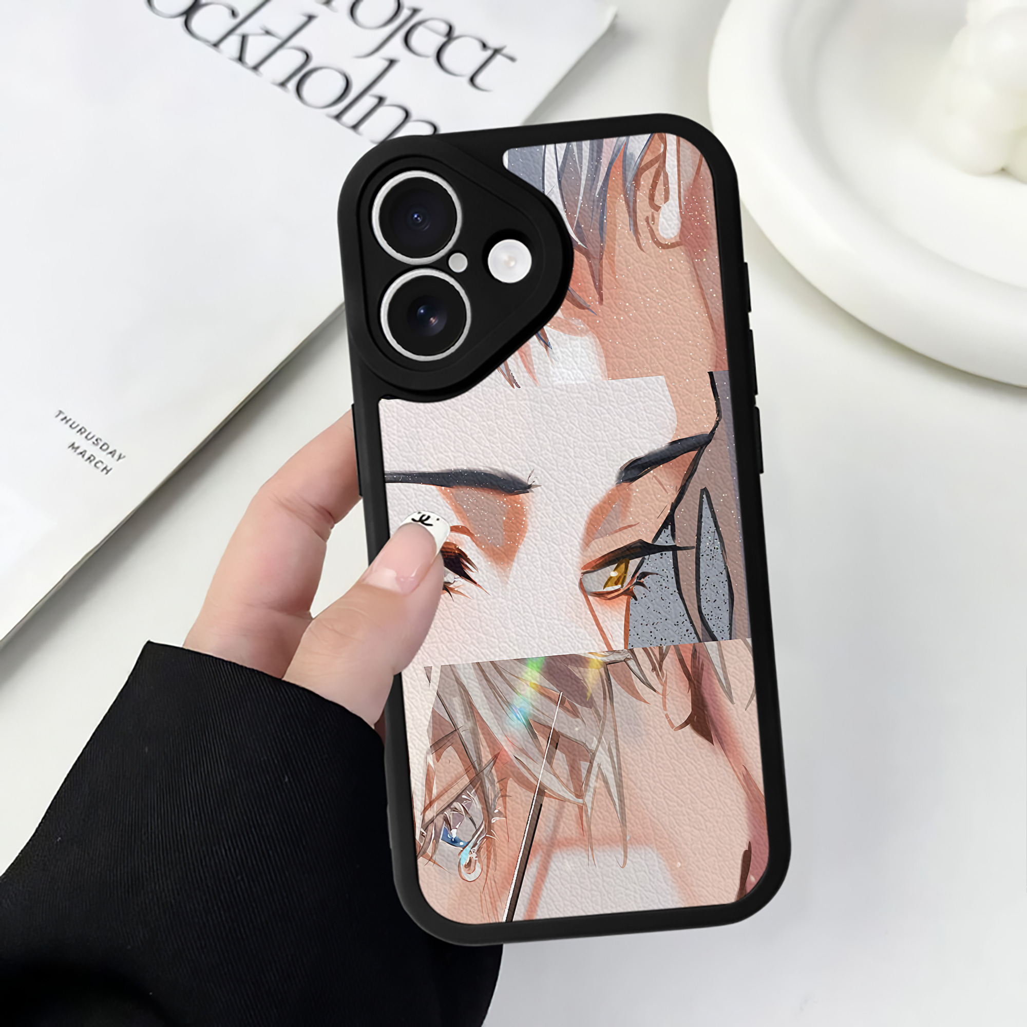 （画像用） SPY×FAMILY间谍家家酒 【iPhone 16シリーズ対応】シリコンスマホケース（レザー調） 材質：シリコン